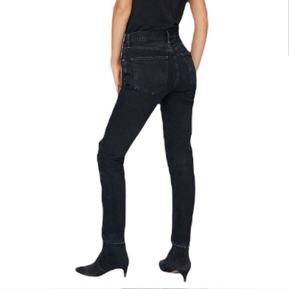 Citizens of Humanity COH Liya High Rise Classic Fit Crop Distressed Jean Size 28 - Picture 3 of 15